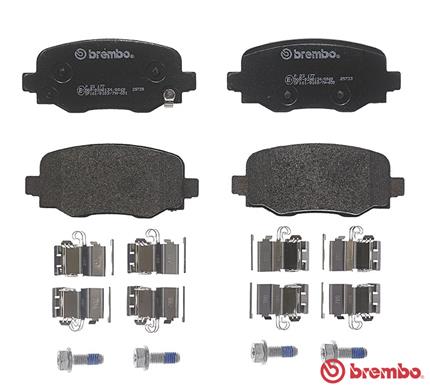 A.B.S. P 23 177 BREMBO Bremsbelagsatz, Scheibenbremse